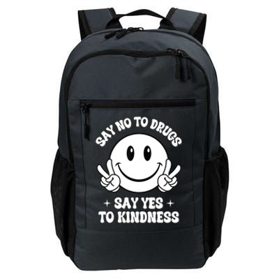 Say Not Drugfree Say Yes To Kindness Red Ribbon Week Daily Commute Backpack