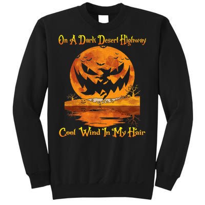 Spooky Night Drive Halloween Road Trip Sweatshirt