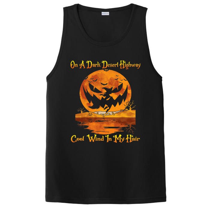 Spooky Night Drive Halloween Road Trip PosiCharge Competitor Tank