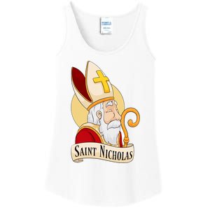 Saint Nicholas Day Sinterklaas Dutch Merry Christmas Ladies Essential Tank