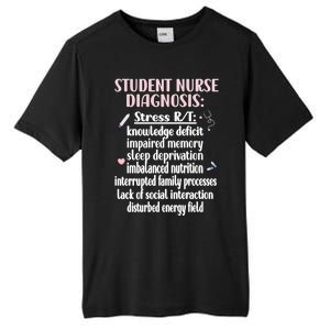 Student Nurse Diagnosis Nursing School Student Nurse Student Gift Tall Fusion ChromaSoft Performance T-Shirt