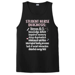 Student Nurse Diagnosis Nursing School Student Nurse Student Gift PosiCharge Competitor Tank