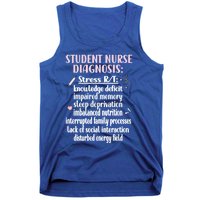 Student Nurse Diagnosis Nursing School Student Nurse Student Gift Tank Top