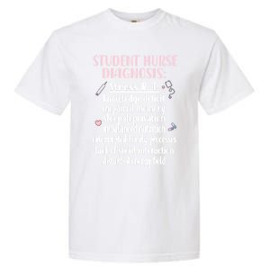 Student Nurse Diagnosis Nursing School Student Nurse Student Gift Garment-Dyed Heavyweight T-Shirt