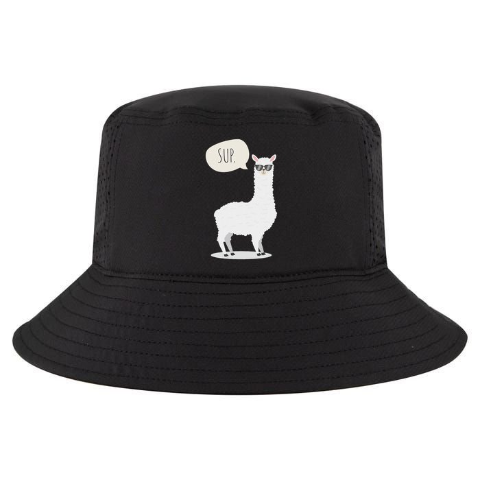 Sup No Drama Llama Alpaca Cool Comfort Performance Bucket Hat