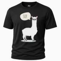 Sup No Drama Llama Alpaca Cooling Performance Crew T-Shirt