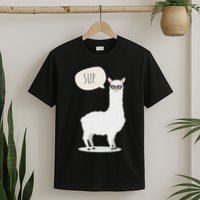 Sup No Drama Llama Alpaca T-Shirt