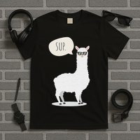 Sup No Drama Llama Alpaca T-Shirt