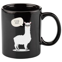 Sup No Drama Llama Alpaca 11oz C Handle Ceramic Mug
