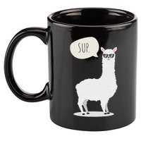 Sup No Drama Llama Alpaca 11oz C Handle Ceramic Mug
