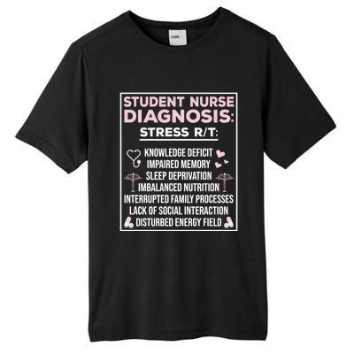 Student Nurse Diagnosis School Student Nurse Student Gift Tall Fusion ChromaSoft Performance T-Shirt