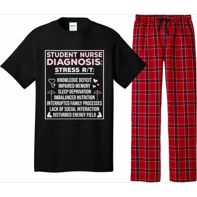 Student Nurse Diagnosis School Student Nurse Student Gift Pajama Set