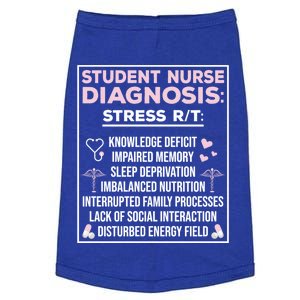 Student Nurse Diagnosis School Student Nurse Student Gift Doggie Tank