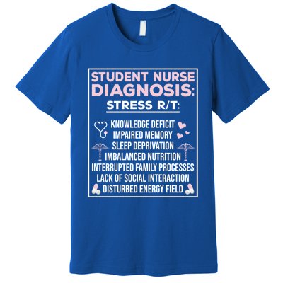 Student Nurse Diagnosis School Student Nurse Student Gift Premium T-Shirt