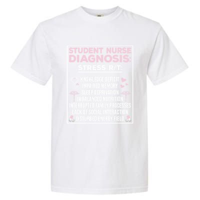 Student Nurse Diagnosis School Student Nurse Student Gift Garment-Dyed Heavyweight T-Shirt