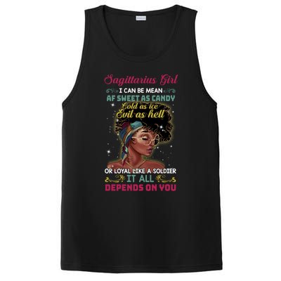 Sagittarius November December Birthday Funny Gift PosiCharge Competitor Tank