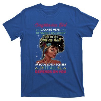 Sagittarius November December Birthday Funny Gift T-Shirt