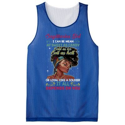 Sagittarius November December Birthday Funny Gift Mesh Reversible Basketball Jersey Tank