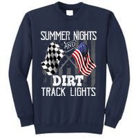 Summer Nights Dirt Track Lights Racing Motocross Gift Sweatshirt