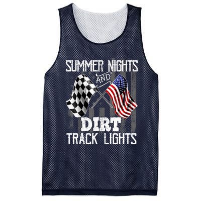 Summer Nights Dirt Track Lights Racing Motocross Gift Mesh Reversible Basketball Jersey Tank