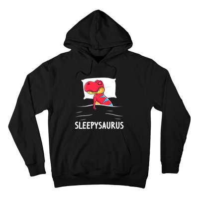 Sleepysaurus Nigh Dinosaur Dino T-Rex Sleep Hoodie