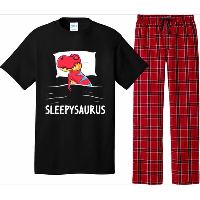 Sleepysaurus Nigh Dinosaur Dino T-Rex Sleep Pajama Set