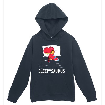 Sleepysaurus Nigh Dinosaur Dino T-Rex Sleep Urban Pullover Hoodie