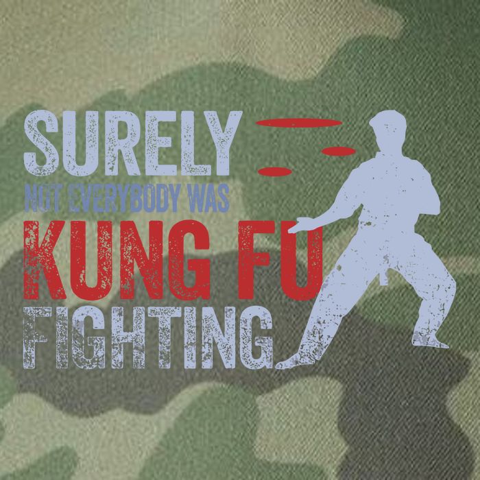 Surely Not Everybody Was Kung Fu Fighting Legacy Tie Dye Trucker Hat