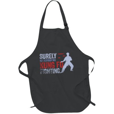 Surely Not Everybody Was Kung Fu Fighting Apron