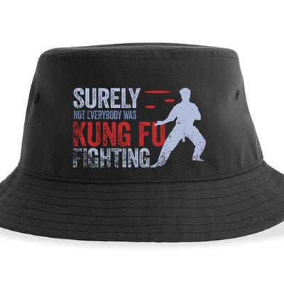 Surely Not Everybody Was Kung Fu Fighting Sustainable Bucket Hat