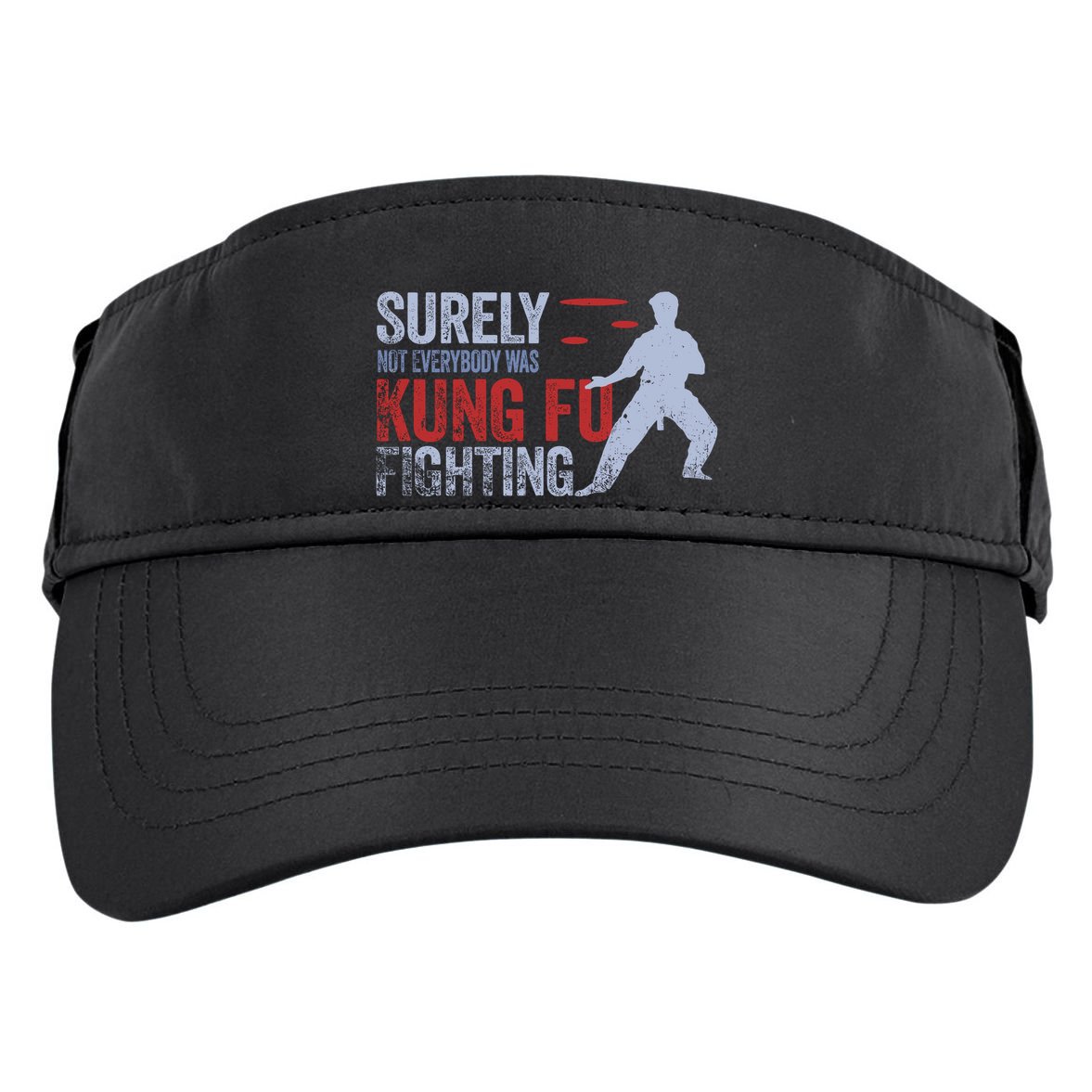 Surely Not Everybody Was Kung Fu Fighting Adult Drive Performance Visor