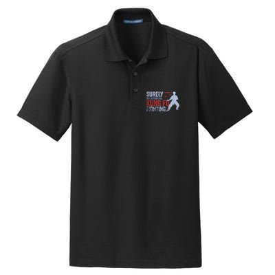 Surely Not Everybody Was Kung Fu Fighting Dry Zone Grid Polo