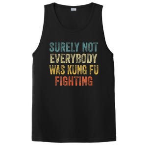 Surely Not Everybody Was Kung Fu Fighting Funny PosiCharge Competitor Tank