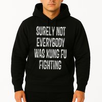 Surely Not Everybody Was Kung Fu Fighting kung Fu and Karate Hoodie