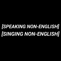 Speaking Non English, Singing Non English Sweatshirt