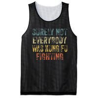 Surely Not Everybody Was Kung Fu Fighting Love martial arts Mesh Reversible Basketball Jersey Tank