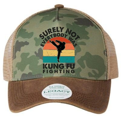 Surely Not Everybody Was Kung Fu Fighting Shirt Funny Shirts Karate Martial Arts Legacy Tie Dye Trucker Hat