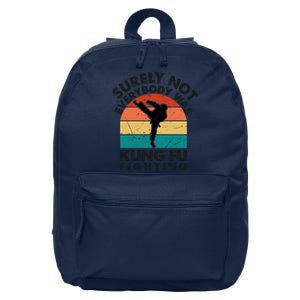 Surely Not Everybody Was Kung Fu Fighting Shirt Funny Shirts Karate Martial Arts 16 in Basic Backpack