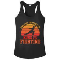 Surely Not Everybody Was Kung Fu Fighting funny wo  Ladies PosiCharge Competitor Racerback Tank