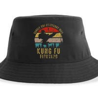 Surely Not Everybody Was Kung Fu Fighting Vintage Sustainable Bucket Hat