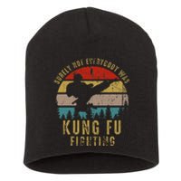 Surely Not Everybody Was Kung Fu Fighting Vintage Short Acrylic Beanie