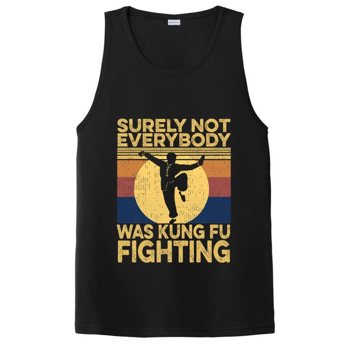 Surely Not Everybody Was Kung Fu Fighting Kung Fu Karate PosiCharge Competitor Tank