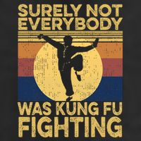 Surely Not Everybody Was Kung Fu Fighting Kung Fu Karate Trucker Hat