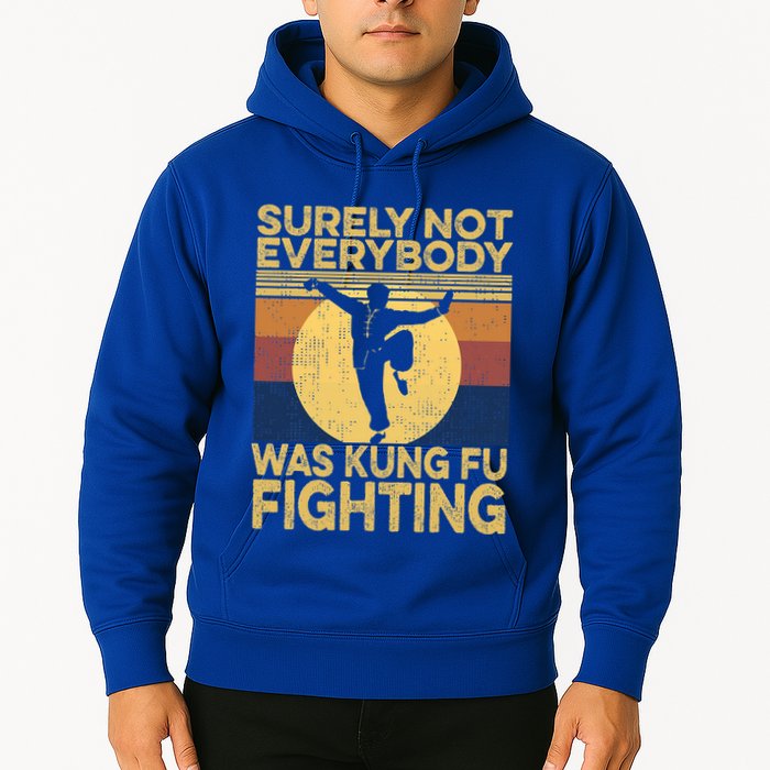 Surely Not Everybody Was Kung Fu Fighting Kung Fu Karate Hoodie