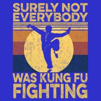 Surely Not Everybody Was Kung Fu Fighting Kung Fu Karate Mesh Reversible Basketball Jersey Tank