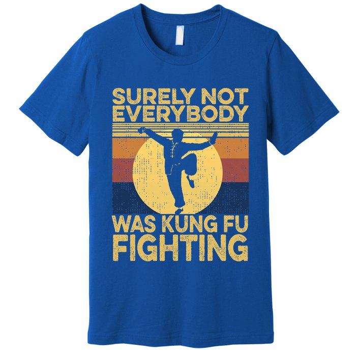 Surely Not Everybody Was Kung Fu Fighting Kung Fu Karate Premium T-Shirt
