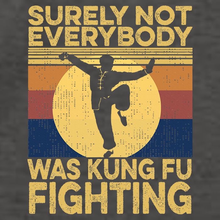 Surely Not Everybody Was Kung Fu Fighting Kung Fu Karate Vector Backpack