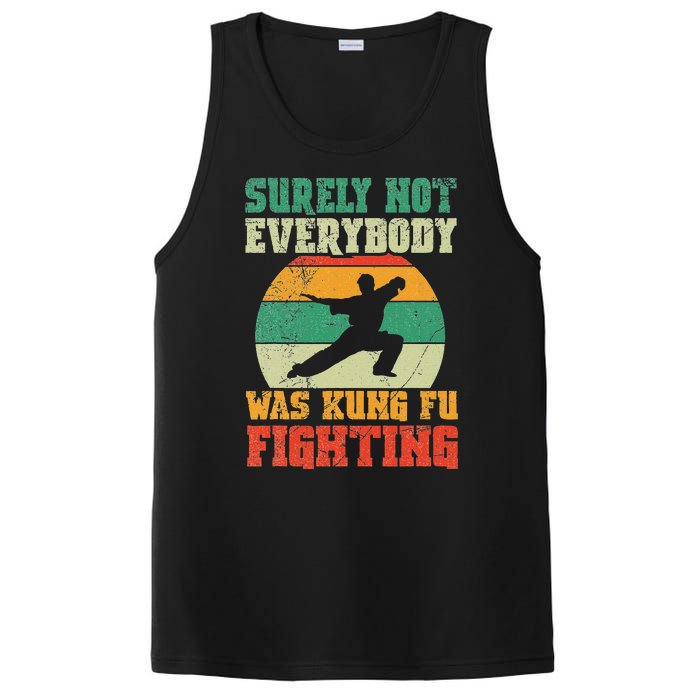 Surely Not Everybody Was Kung Fu Fighting Vintage Retro PosiCharge Competitor Tank