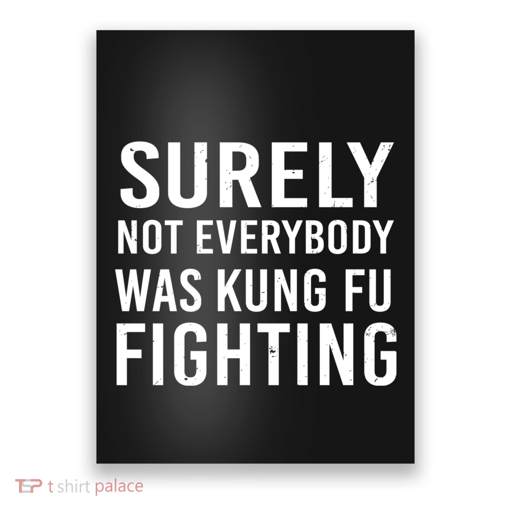 Surely Not Everybody Was Kung Fu Fighting Poster