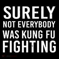 Surely Not Everybody Was Kung Fu Fighting Poster